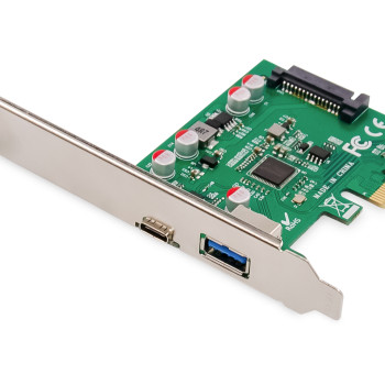 Digitus | PCIe karte, USB-C 3.1 Gen 2, 10Gbps, USB-A 3.1 | DS-30225