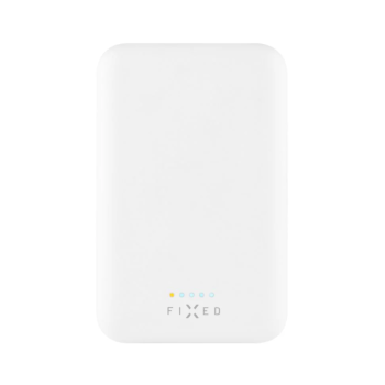 Fixed MagZen Power Bank | FIXZENM-6-WH | 6000 mAh | USB-C | Balts