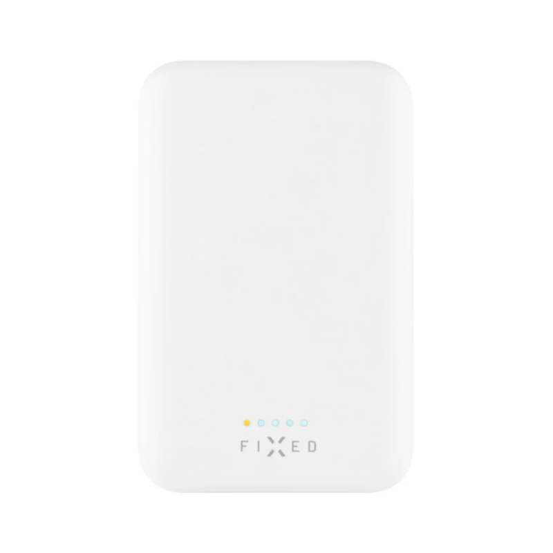 Fixed MagZen Power Bank | FIXZENM-6-WH | 6000 mAh | USB-C | Balts