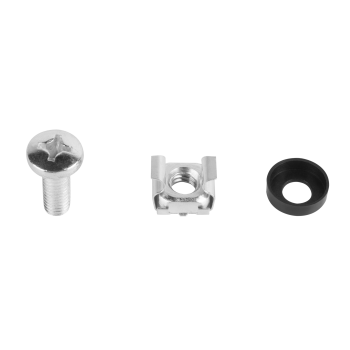 Lanberg | 19" Mounting screws set (basket, washer, screw), 10 pcs | AK-1304-S