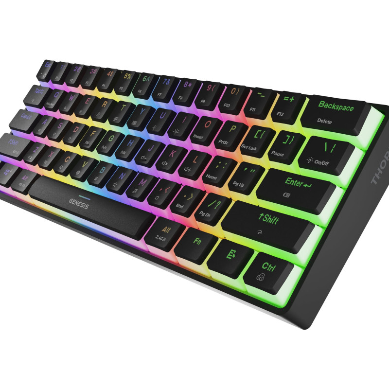 Genesis | THOR 660 G2 | Gaming Keyboard | Wireless/Wired | US | Linear | Black | RGB