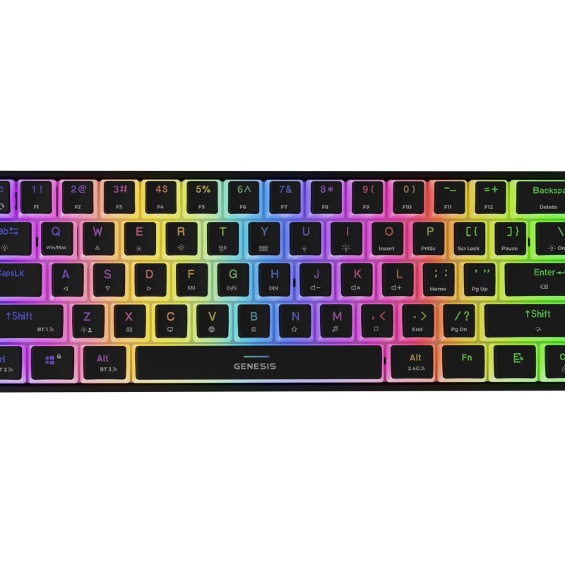Genesis | THOR 660 G2 | Gaming Keyboard | Wireless/Wired | US | Linear | Black | RGB