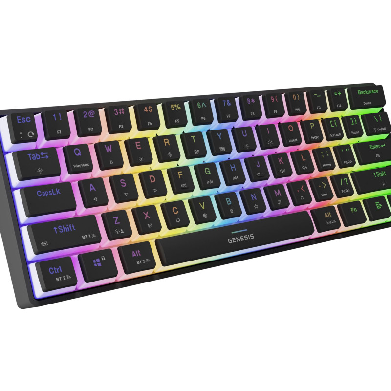 Genesis | THOR 660 G2 | Gaming Keyboard | Wireless/Wired | US | Linear | Black | RGB