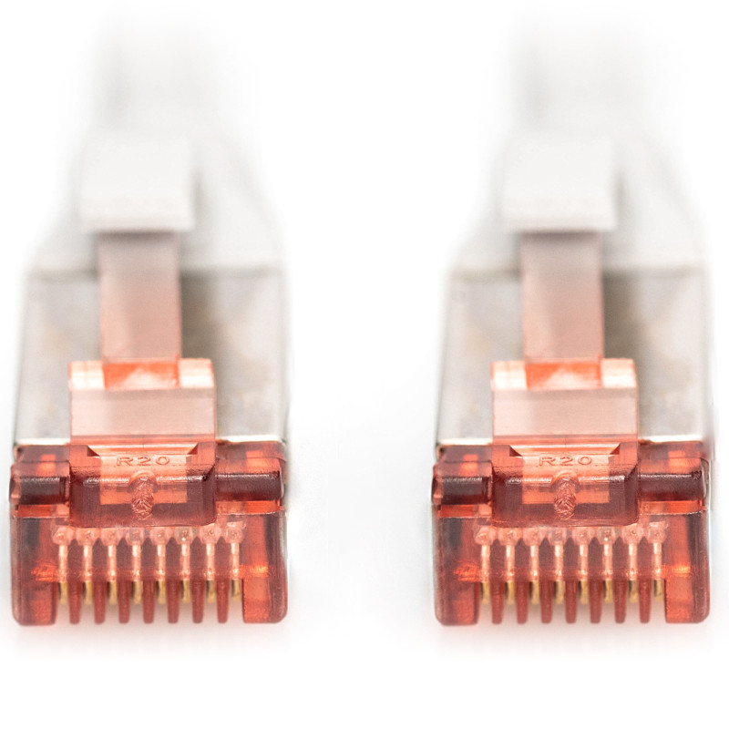 CAT 6 S/FTP | Komunācijas kabelis | Garums 10 m | Pelēks