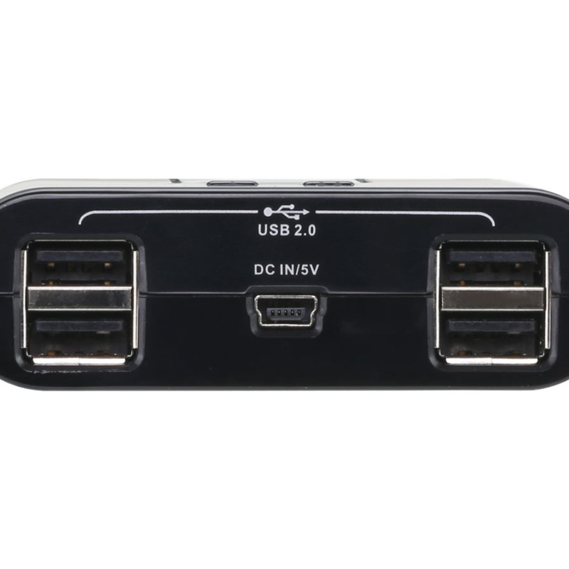 Aten 4-Portu USB 2.0 perifērijas koplietošanas ierīce | Aten | 4 x 4 USB 2.0 perifērijas koplietošanas slēdzis