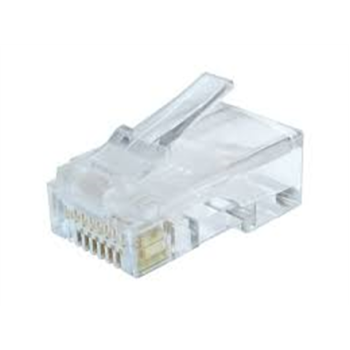 Cablexpert | Modulārs spraudnis (adapteris) 8P8C cietam CAT6 LAN kabelim, 10 gab. maisā