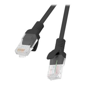 Lanberg | Patchcord CAT.6 UTP | PCU6-10CC-0200-BK | 2 m | Black