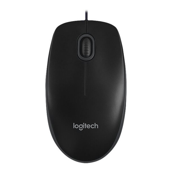 Logitech | Desktop MK120 | Wired keyboard | USB | Mouse included | US | Black