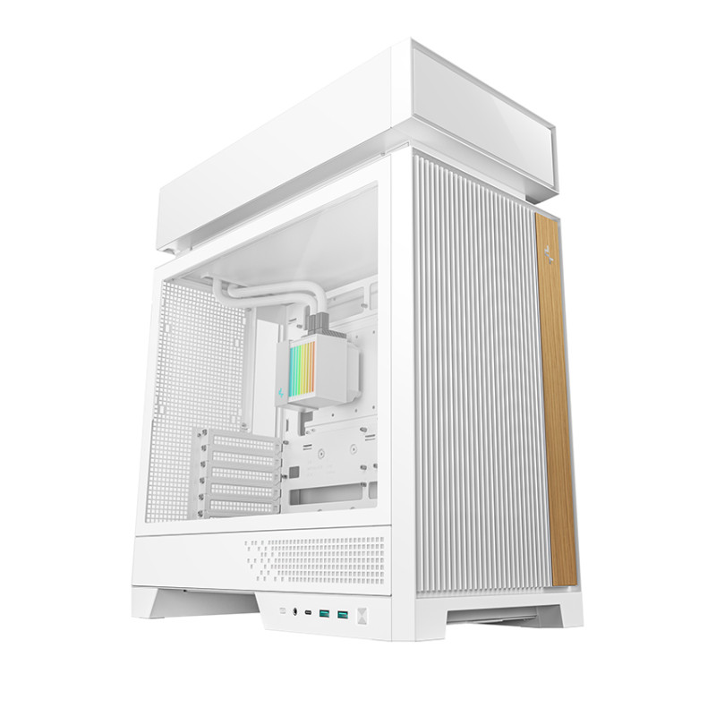 Deepcool korpuss | CL6600 WH | Balts | Mid Tower
