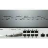 D-Link | DGS-1210 Series Smart Managed Gigabit Switches | DGS-1210-08P | Pārvaldāms L2 | Galda/2U montāža