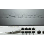 D-Link | DGS-1210 Series Smart Managed Gigabit Switches | DGS-1210-08P | Pārvaldāms L2 | Galda/2U montāža