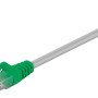 Goobay | CAT 5e Crossover-patch cable, U/UTP | 68864 | Grey, green RJ45 male (8P8C) | RJ45 male (8P8C)