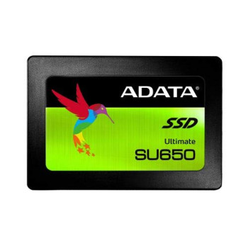 ADATA | Ultimate SU650 | ASU650SS-240GT-R | 240 GB | SSD formāts 2.5” | SATA interfeiss | Nolasīšanas ātrums 520 MB/s | Rakstīšanas ātrums 450 MB/s