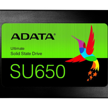 ADATA | Ultimate SU650 | ASU650SS-240GT-R | 240 GB | SSD formāts 2.5” | SATA interfeiss | Nolasīšanas ātrums 520 MB/s | Rakstīšanas ātrums 450 MB/s