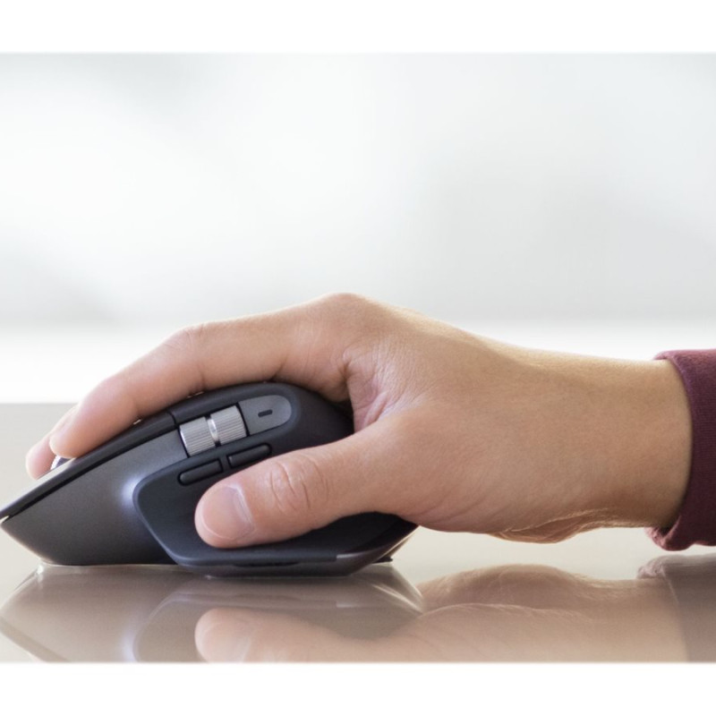 Logitech MX MASTER 3S bezvadu pele, 8000 DPI, grafīta | Logitech