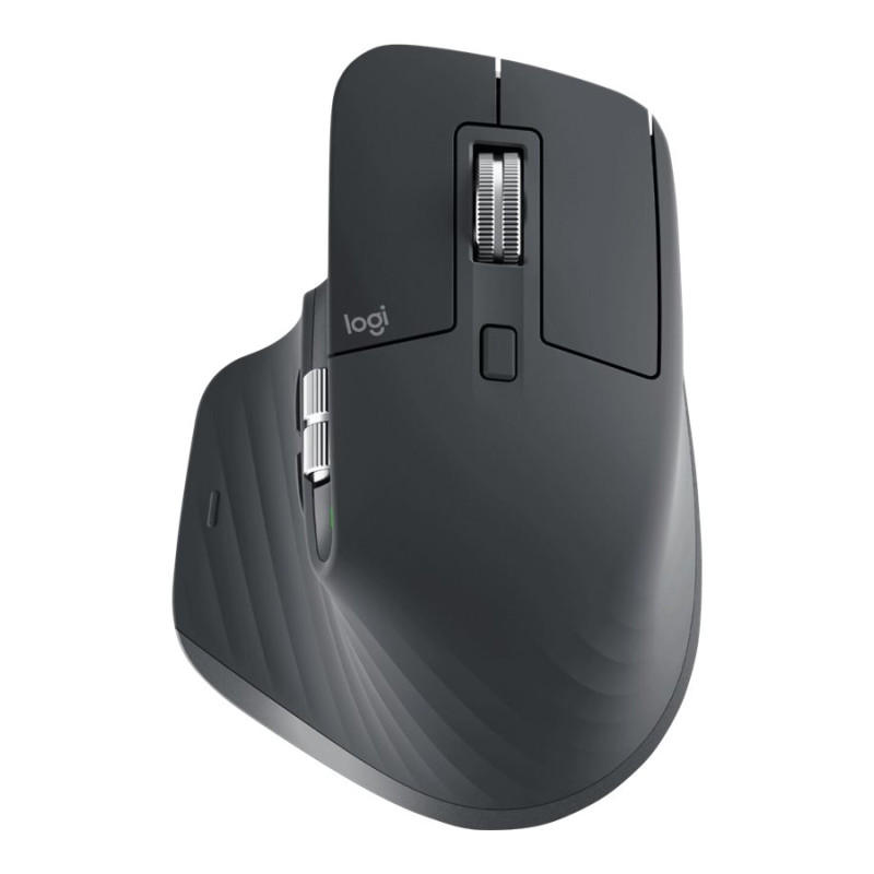 Logitech MX MASTER 3S bezvadu pele, 8000 DPI, grafīta | Logitech