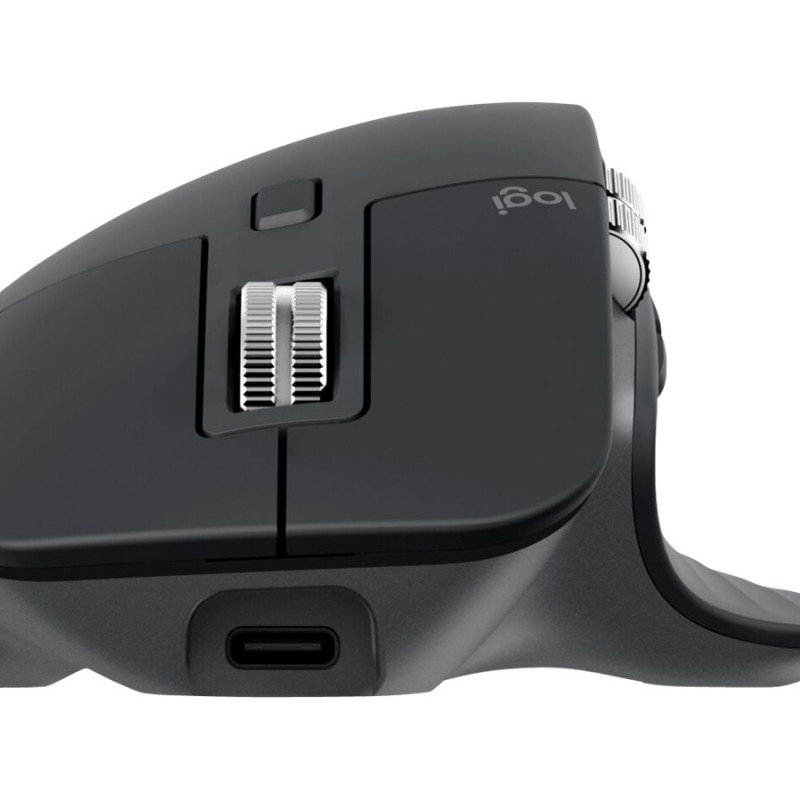 Logitech MX MASTER 3S bezvadu pele, 8000 DPI, grafīta | Logitech