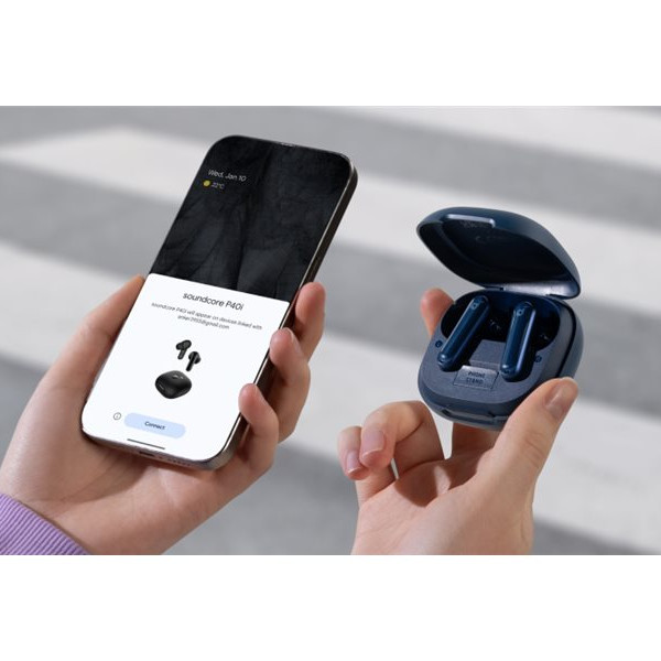 Anker Soundcore | Patiesi bezvadu ausis | P40i | Bluetooth | Iekšklausu | Mikrofons | Tumsinā zils | Bezvadu