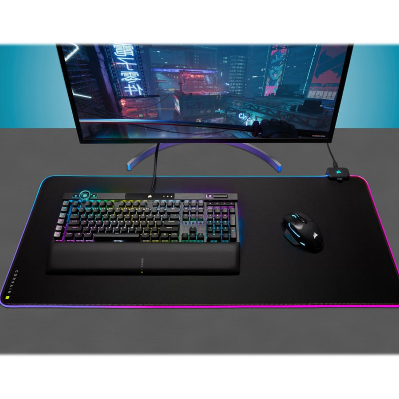 Corsair | MM700 | Gaming mouse pad | 930 x 400 x 4 mm | Black