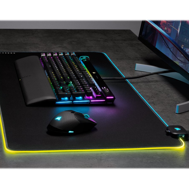 Corsair | MM700 | Gaming mouse pad | 930 x 400 x 4 mm | Black
