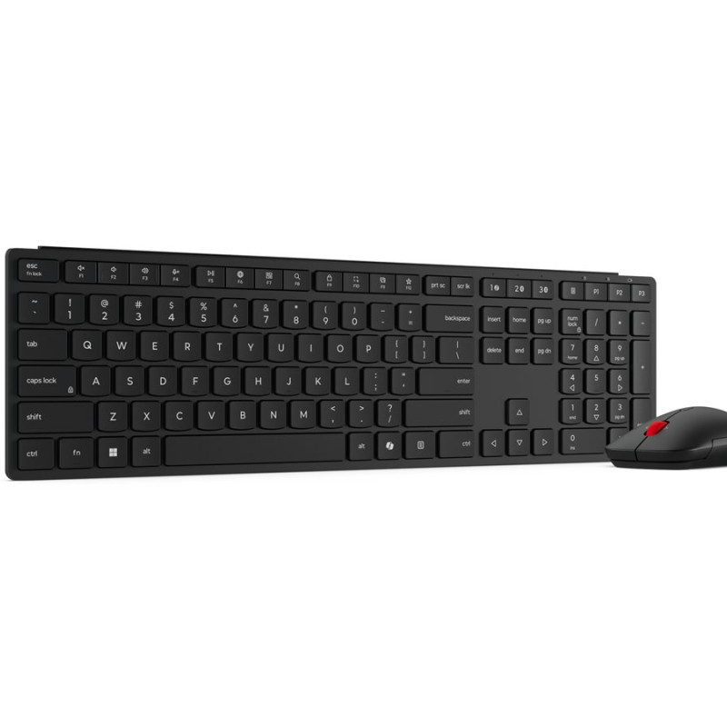 Lenovo | Multi-Mode Pro 6000 | Keyboard and Mouse Set | Wireless | Mouse included | Bluetooth | Estonian | Eclipse Black