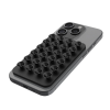 Fixed | MagSafe Holder With Suction Cups | MagMate | Apple | iPhone 12 and newer, or any phone with a MagSafe case | Liquid Silicone | Black