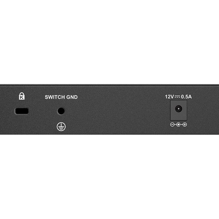 D-Link | 7-Port Multi-Gigabit Unmanaged Switch | DMS-107/E | Unmanaged | Desktop | Power supply type External