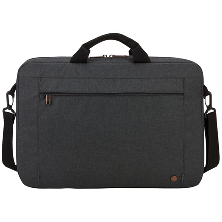 Case Logic | Era Attaché | Fits up to size 15.6 " | Messenger - Briefcase | Obsidian | Shoulder strap