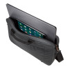 Case Logic | Era Attaché | Fits up to size 15.6 " | Messenger - Briefcase | Obsidian | Shoulder strap