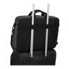 Case Logic | Era Attaché | Fits up to size 15.6 " | Messenger - Briefcase | Obsidian | Shoulder strap