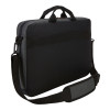 Case Logic | Era Attaché | Fits up to size 15.6 " | Messenger - Briefcase | Obsidian | Shoulder strap