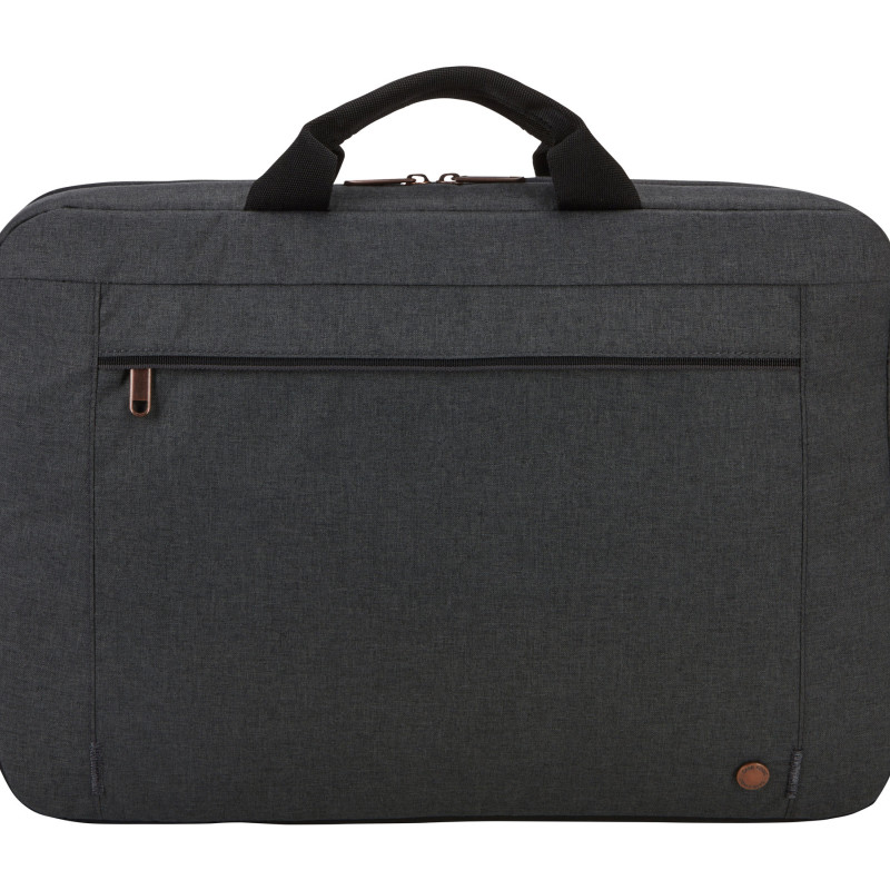 Case Logic | Era Attaché | Fits up to size 15.6 " | Messenger - Briefcase | Obsidian | Shoulder strap