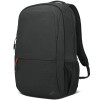 Lenovo | Essential | ThinkPad Essential 16-inch Backpack (Sustainable & Eco-friendly, made with recycled PET: Total 7% Exterior: 14%) | Backpack | Black