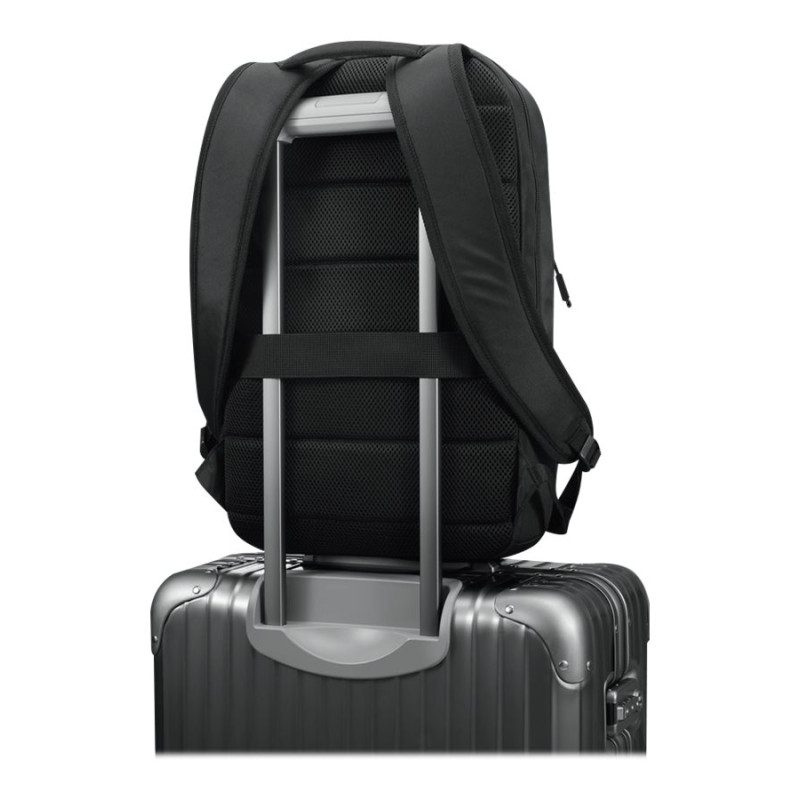 Lenovo | Essential | ThinkPad Essential 16-inch Backpack (Sustainable & Eco-friendly, made with recycled PET: Total 7% Exterior: 14%) | Backpack | Black