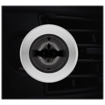 Goobay | Magnētiska stiprinājuma Metal Slim Design viedtālruņiem (35 mm) | 38685 | Melns/Četriņas (Black/Silver) | Magnētiskais turētājs piemērots gandrīz katram viedtālrunim; Quick-Snap montāžas tehnoloģija ātrai un ērtai lietošanai; Gudra un gandrīz neredzama stiprināšana uz automašīnas ventilācijas režģa; Piemērots arī kā galda statīvs viedtālrunim