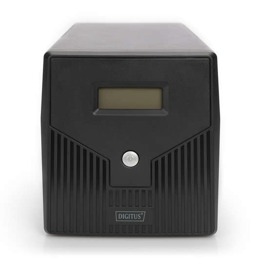 Digitus | Line-Interactive UPS | Line-Interactive UPS DN-170075, 1500VA, 900W, 2x 12V/9Ah battery, 4x CEE 7/7 outlet, 2x RJ45, 1x USB 2.0 type B, 1x RS232, LCD, Simulated Sine Wave, 380x158x198mm, 10.1kg | 1500 VA | 900 W