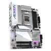 Gigabyte B650E A ELITE X ICE | Procesoru saime AMD | Procesora ligzda AM5 | DDR5 | Atbalstītie cietā diska interfeisi SATA, M.2 | SATA savienotāju skaits 4