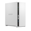 QNAP | 2-Bay ARM | TS-233 | Līdz 2 SATA 6Gb/s, 3Gb/s | ARM 4‑kodolu | Cortex-A55 | Procesora frekvence 2.0 GHz | 2 GB | N/A