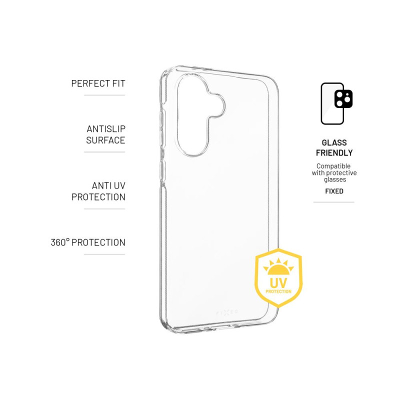 Fixed Story AntiUV | Aizmugures vāciņš | Samsung | Galaxy A36 5G | TPU | Caurspīdīgs