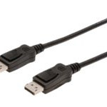 Digitus | DisplayPort savienojuma kabelis | AK-340103-020-S | DisplayPort uz DisplayPort DisplayPort spraudnis (Versija 1.1a) | DisplayPort spraudnis (Versija 1.1a)