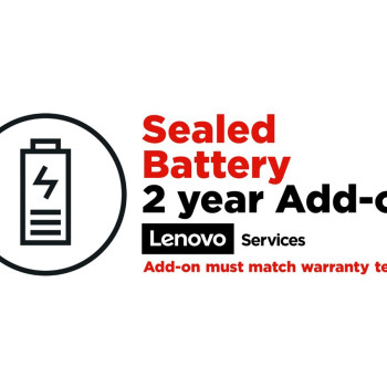 Lenovo Garantija | 2Y Sealed Battery Add On | 2 gadu(s)