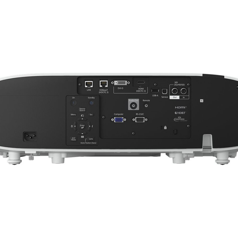 Epson | EB-PU1007W | WUXGA (1920x1200) | 7000 ANSI lumens | 2500000:1 | White | Lamp