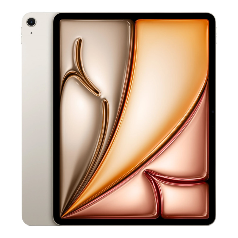 Apple | iPad Air | Starlight | 13 " | 2732 x 2048 pixels | IPS | Apple | 12 GB | M4 | 128 GB | Wi-Fi | Front camera | 12 MP | Rear camera | 12 MP | Bluetooth | 6.0 | iPadOS | 26