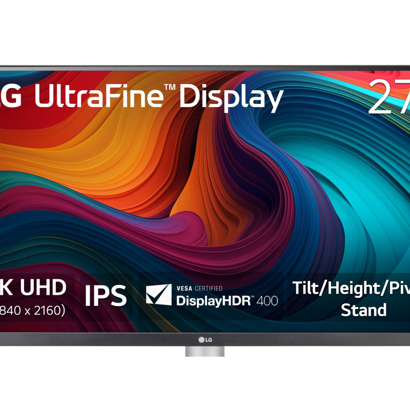 LG | 27UP650K-W | 27 " | IPS | UHD | 16:9 | 60 Hz | 5 ms | 3840 x 2160 pixels | 400 cd/m² | HDMI ports quantity 2