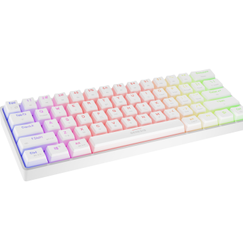 Genesis | THOR 660 G2 | Spēļu tastatūra | Bezvadu/Vadu | US | Taktile | Balta