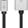 Goobay | USB-C uz DisplayPort adaptera kabelis | 60176 | Type-C | DisplayPort | USB-C uz DisplayPort | 2 m