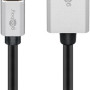 Goobay | USB-C uz DisplayPort adaptera kabelis | 60176 | Type-C | DisplayPort | USB-C uz DisplayPort | 2 m