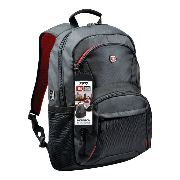 PORT DESIGNS | Houston | Fits up to size 15.6 " | Backpack | Shoulder strap | Black