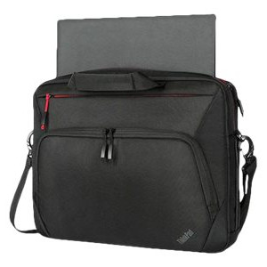 Lenovo | Essential | ThinkPad Essential Plus 15.6-inch Topload (Sustainable & Eco-friendly, made with recycled PET: Total 37% Exterior: 100%) | Topload | Black