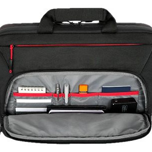 Lenovo | Essential | ThinkPad Essential Plus 15.6-inch Topload (Sustainable & Eco-friendly, made with recycled PET: Total 37% Exterior: 100%) | Topload | Black
